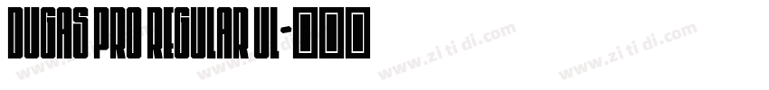 Dugas Pro Regular Ul字体转换
